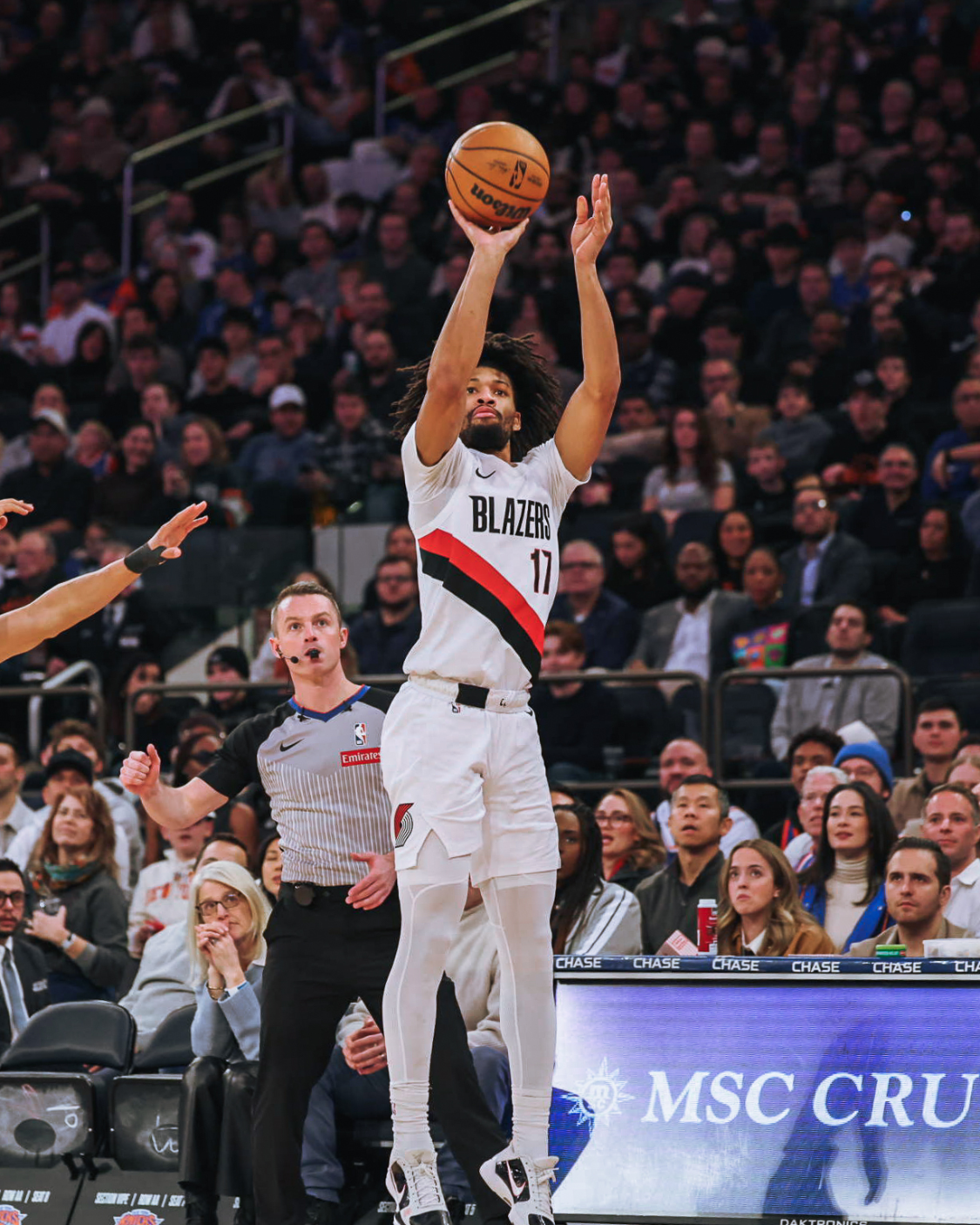 leyu-杨瀚森无得分开拓者不敌尼克斯4连败，布伦森26分唐斯14分20板